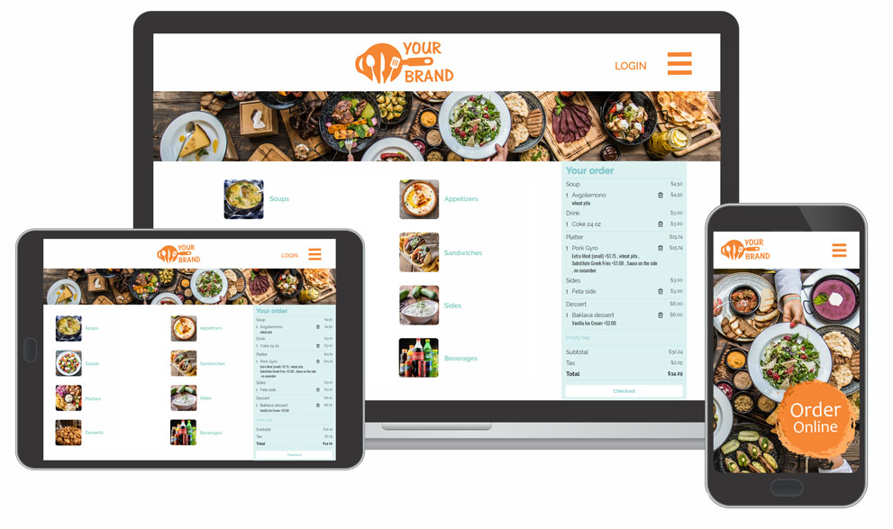Your own commission-free, mobile friendly online ordering system